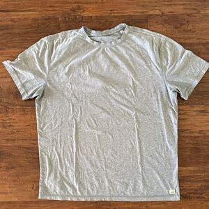 Vuori Light Gray Men's Short Sleeve Tee